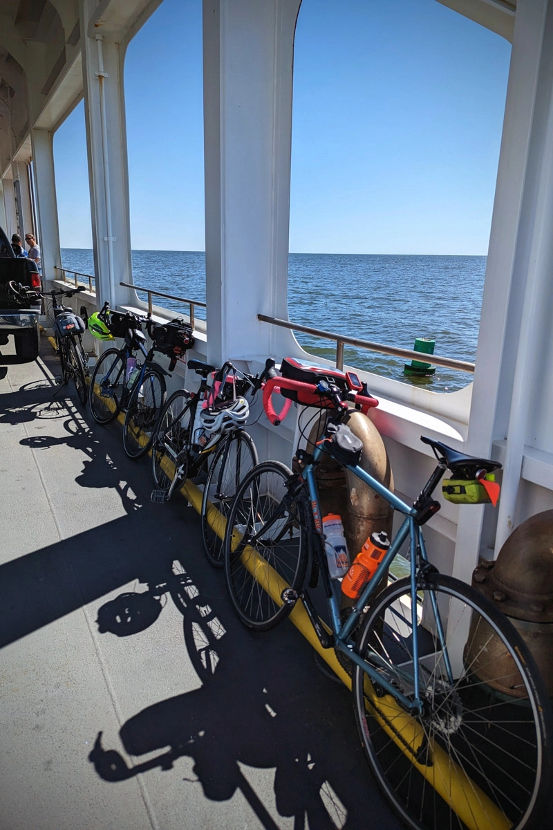 Take the ferry from Provincetown to Boston after finishing the Boston to Cape Cod ride.